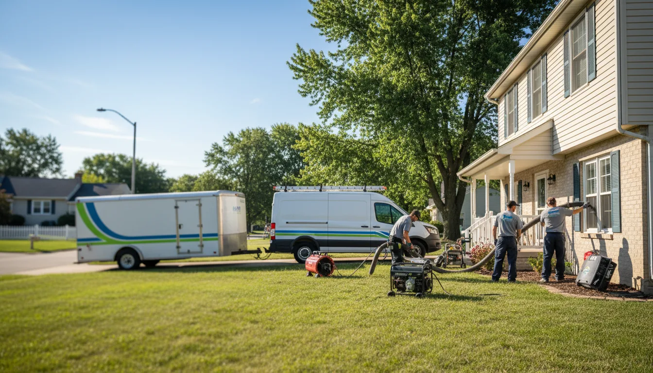 Flooded Basement Restoration And Cleanup With Repair in Sylvania, OH near me